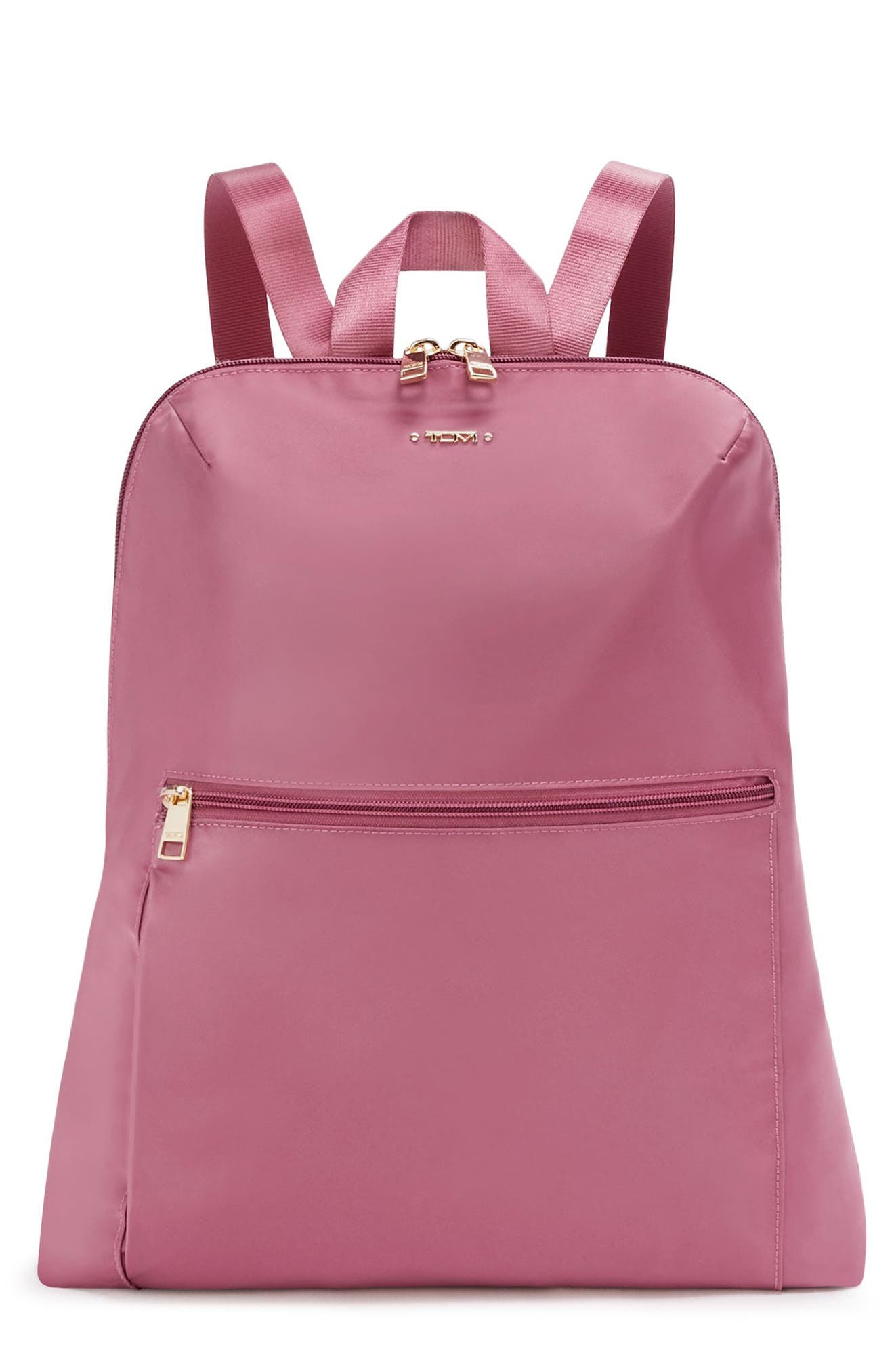Leather On White Background Pink Flamingos Backpack Daypack Bag Women Leather On White Background Pink Flamingos Backpack Daypack Bag Women